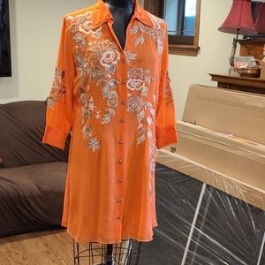 Show Stopping Embroidered Tunic/Duster